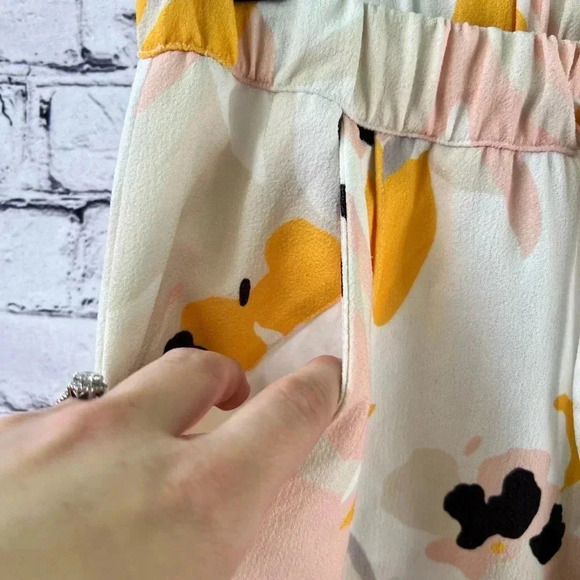 Heidi‎ Klein Honolulu Woven Harem Trousers Drawstring Elastic Waist Size Small - Picture 6 of 11